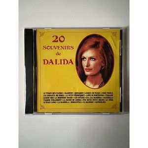 20 Souvenirs De Dalida CD New Sealed Disques Merite Import Canada